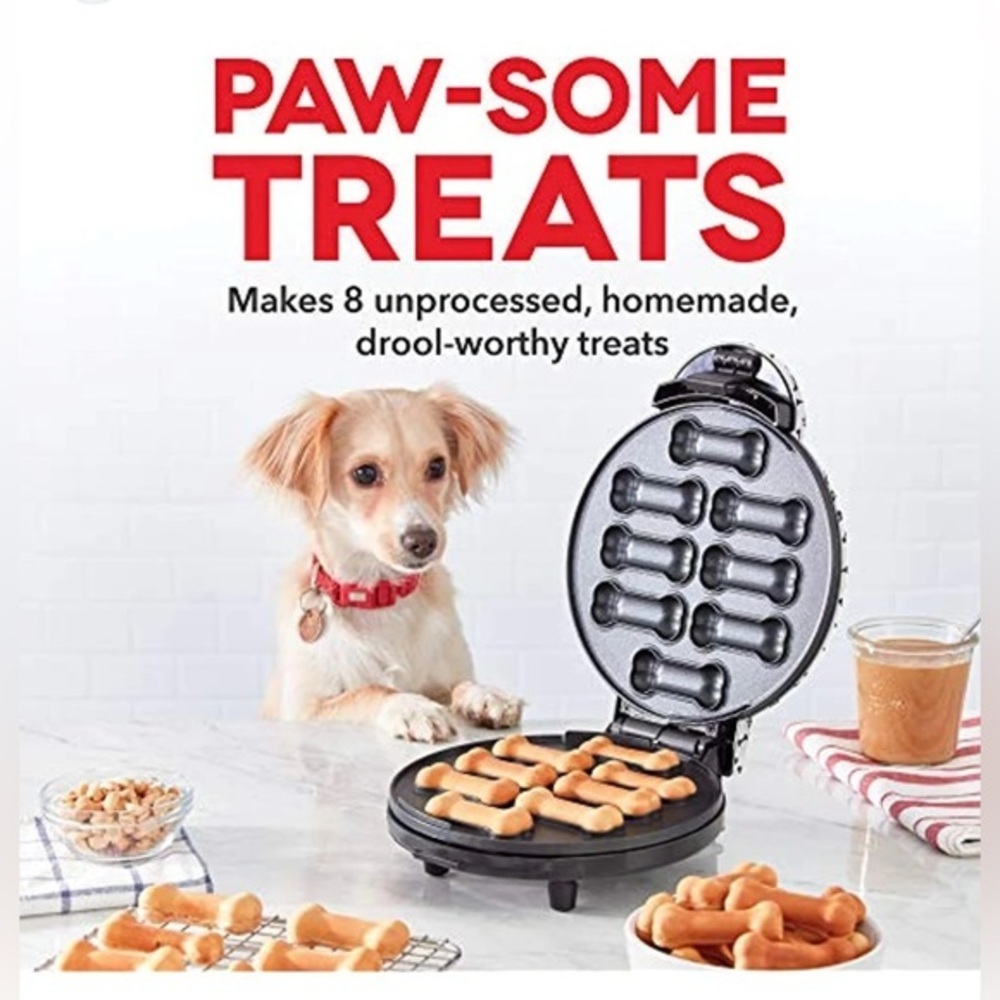 Dash Dog Treat Maker 8 Bones New